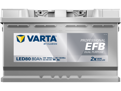 VARTA Professional Dual Purpose EFB  - (930080080)
