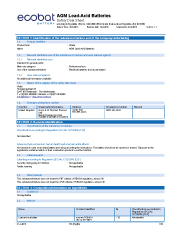 MSDS UN2800