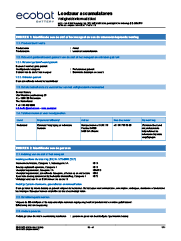 MSDS UN2794 (NL)